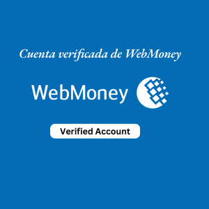Buy WebMoney Verified Accounts With documents