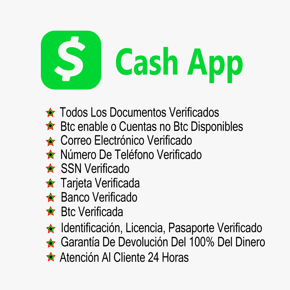 Comprar cuenta verificada de CashApp + Guía de retiro de efectivo (BTC habilitado)
