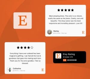 Comprar reseñas de Etsy